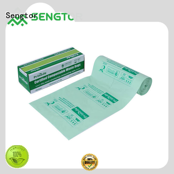 Sengtor compost eco friendly trash bags supplier for cleaning