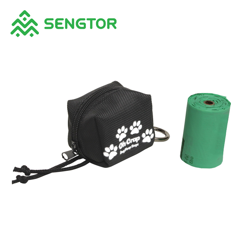 dog waste bag with holder bag