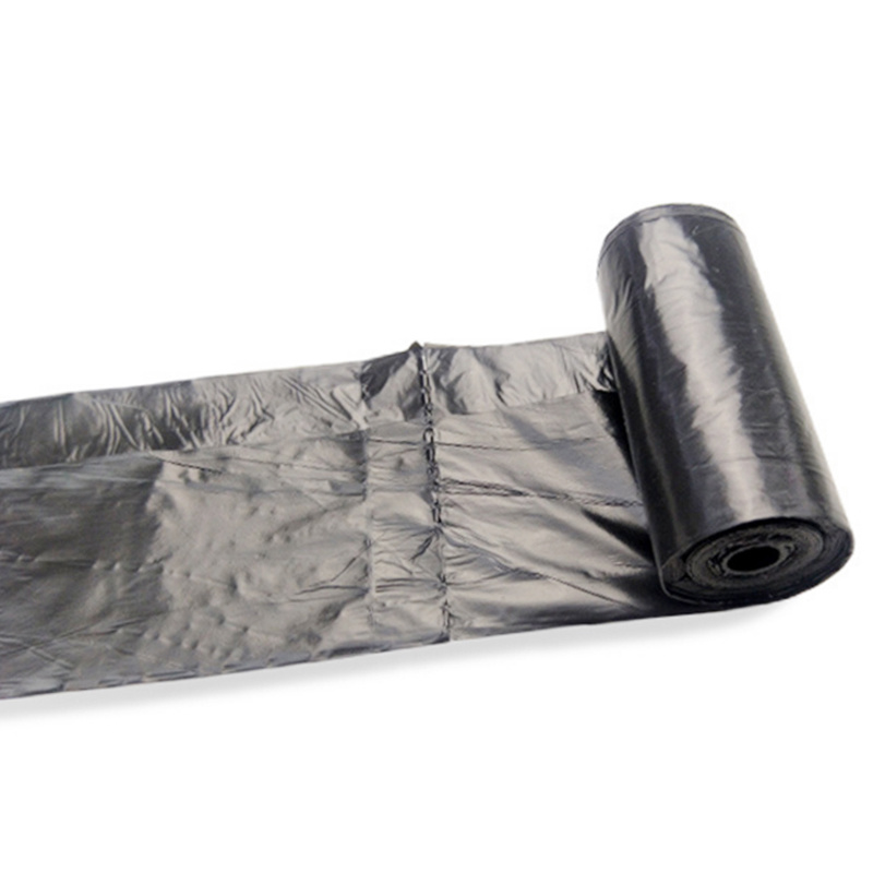 Solid color microbial degradation garbage bag