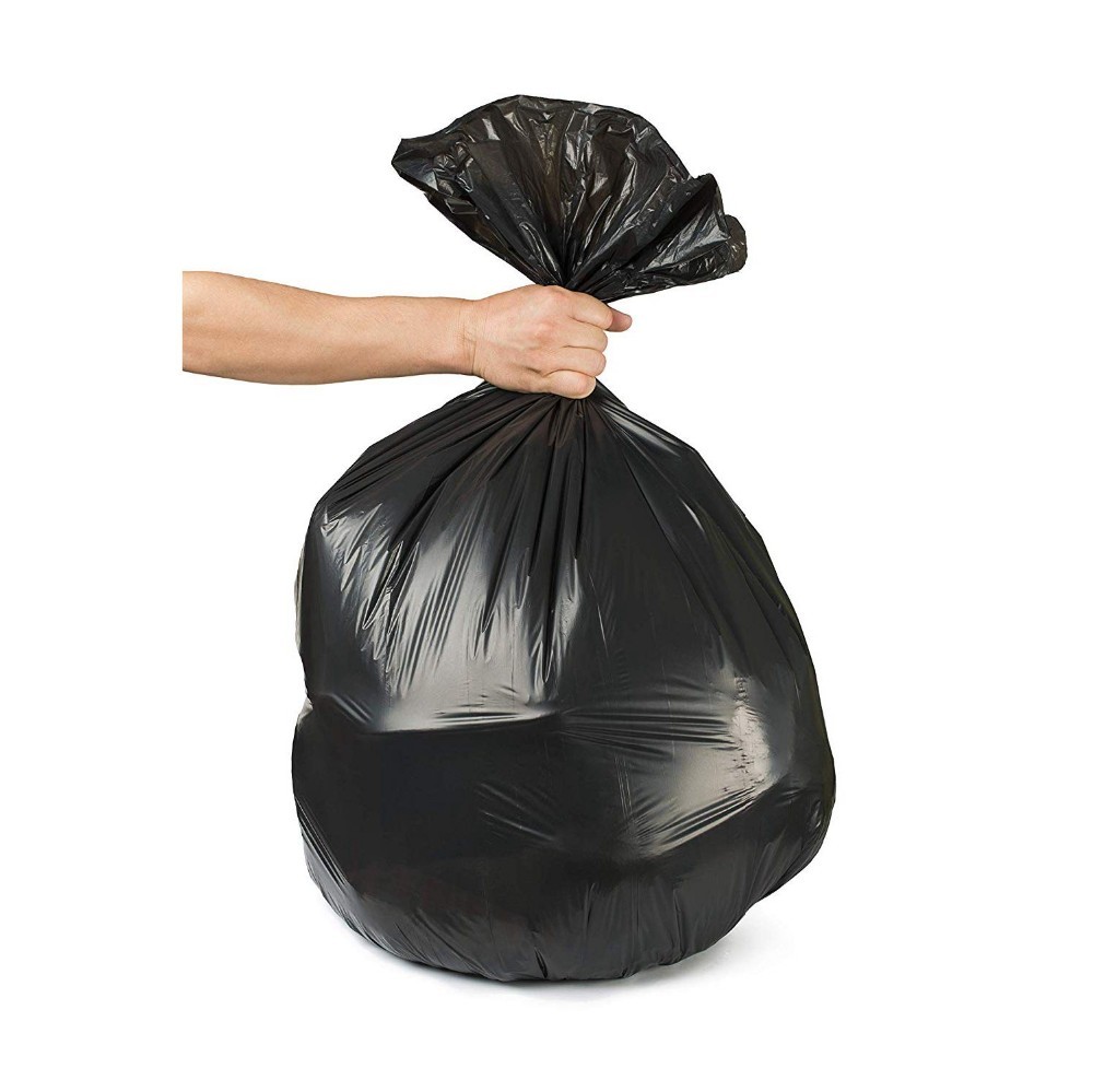 Black medium degradable garbage bag