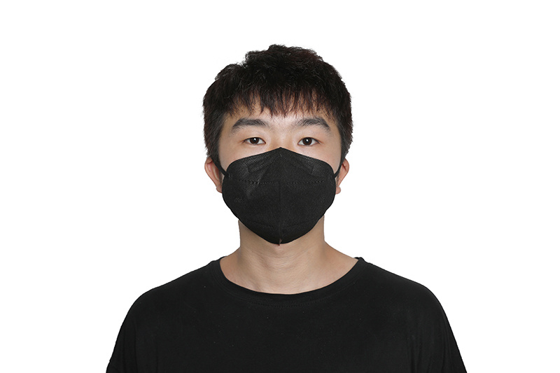 Black fashion KN95 non-medical protective mask