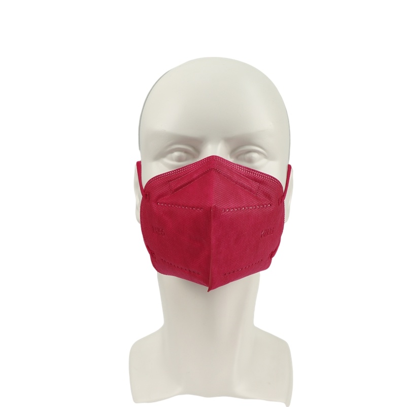 Red protective mask (non-medical)